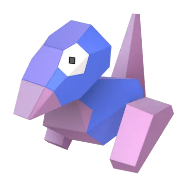 #0137 Porygon Shiny 6IV Hidden Ability In-game Trade Pkm Go
